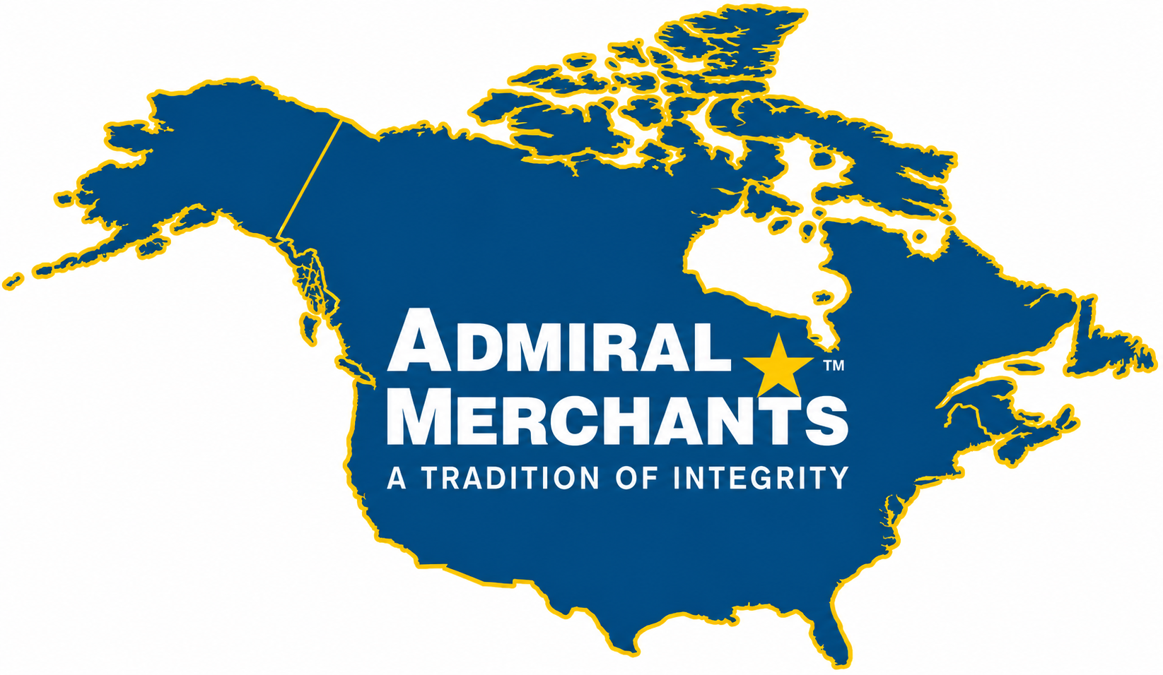 Admiral Merchants North America Coverage Map